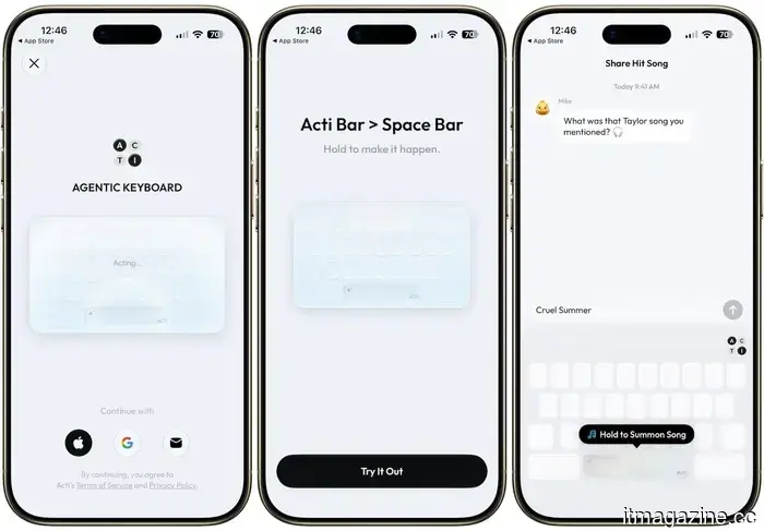 Acti has transformed your smartphone keyboard into an AI assistant.