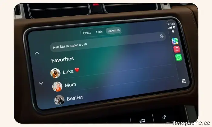 WhatsApp's new in-car feature is centered on hands-free operation.