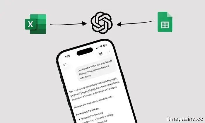ChatGPT para Excel y Google Sheets ya está fuera de beta, y es un gran asunto.
