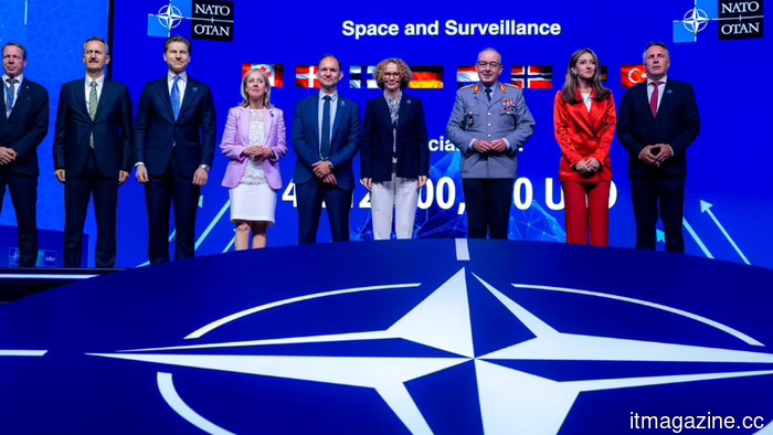 Otto alleati della NATO lanciano HALO, un piano per collegare i satelliti militari in una mega-costellazione interconnessa.