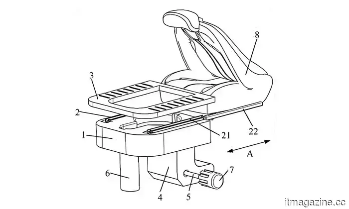 Un fabricante de automóviles chino acaba de presentar una patente para asientos de coche con un baño oculto.