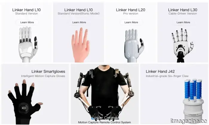 Investigating physical AI: Linkerbot is focused on equipping robots with human-like hands to operate in the real world.