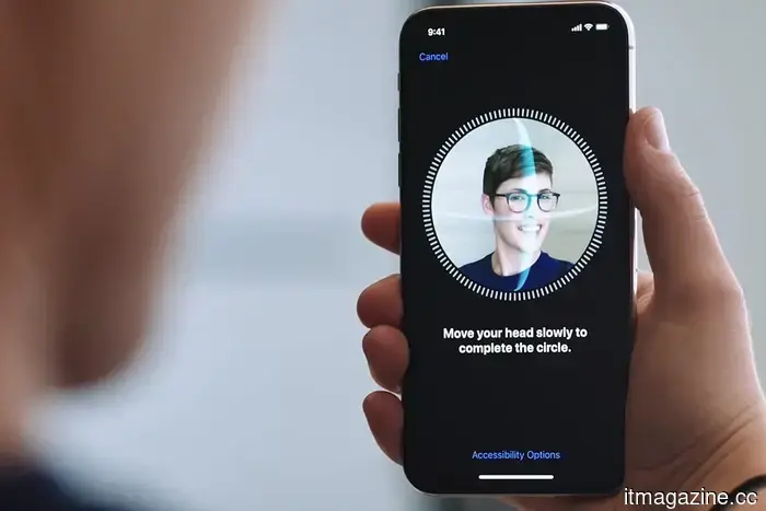 La nueva tecnología de escaneo facial de Metalenz se encuentra debajo de la pantalla del teléfono y no necesita recortes antiestéticos.