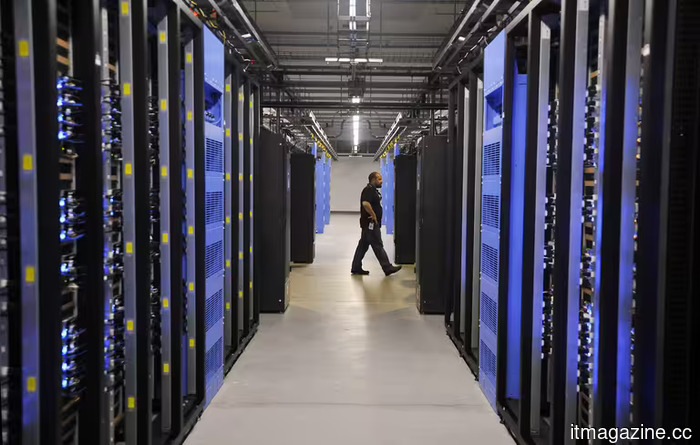 Within the data centers driving the AI surge