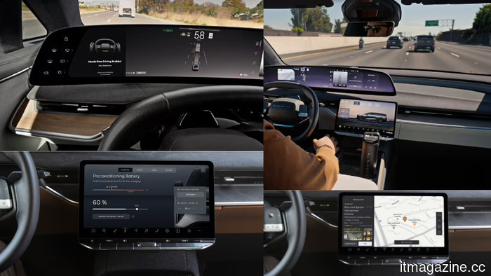 Lucid Gravity receives hands-free highway driving capability through an OTA update.