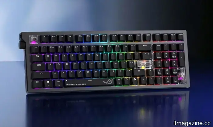 The Asus Morph 96 Wireless provides a personalized keyboard experience without the need for a DIY project.