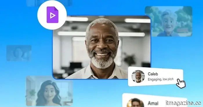 Deja de hacer diapositivas aburridas porque Google Vids acaba de hacer avatares de IA gratuitos para todos.