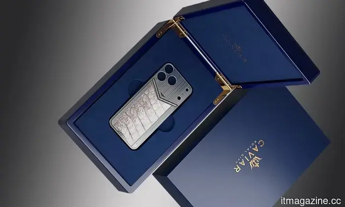 Caviar's iPhone case costs three times more than the phone itself and features a genuine fragment of a T-Rex tooth.