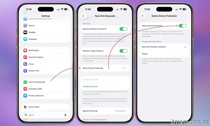 Your iPhone could soon automatically lock itself as soon as someone grabs it from your hand.