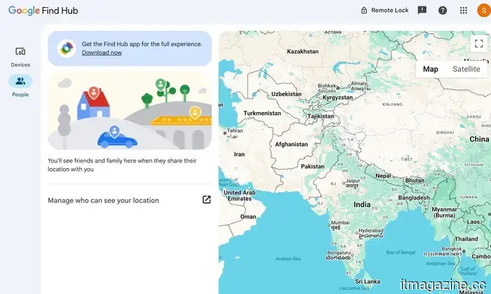 Сайт Google Find Hub теперь может находить больше устройств, даже без вашего телефона.