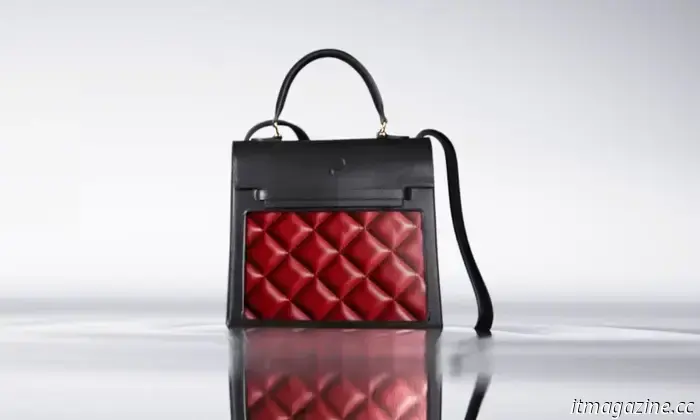 Эта роскошная сумочка оснащена OLED‑экраном, чтобы сочетаться с вашим нарядом.