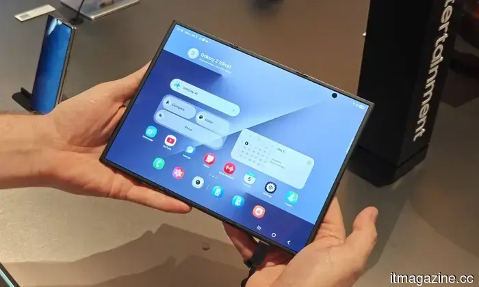 A Samsung leak indicates that the company is still committed to developing tri-fold phones.