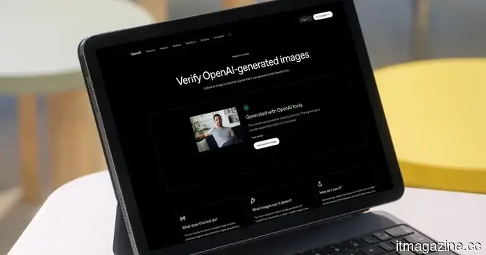 OpenAI has launched a new website that allows you to determine whether an image is genuine or artificially generated.