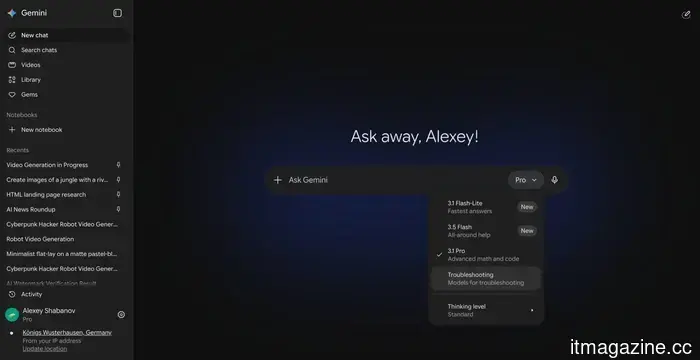 Gemini may soon provide a troubleshooting mode, potentially saving you a trip to the help manuals.