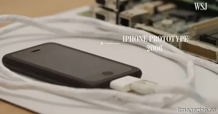 Before your iPhone could fit in your pocket, it occupied the space of a cutting board.