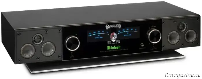 McIntosh celebrates the 60th anniversary of the Grateful Dead with Stealie speakers.