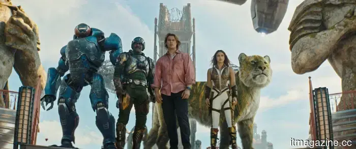 EXCLUSIVE: Sam C. Wilson, a star of Masters of the Universe, discusses the film's striking visuals, action sequences, and practical effects.