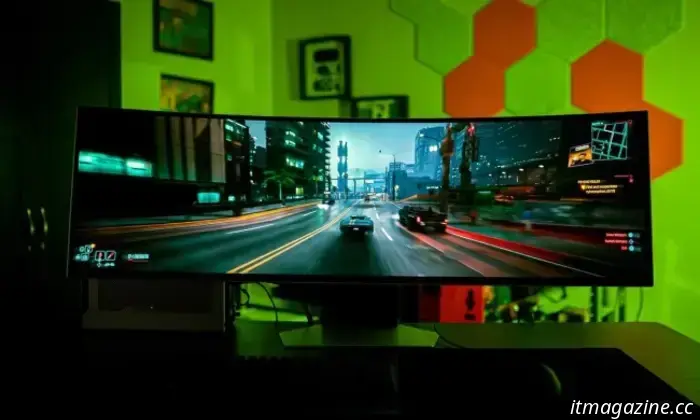 Samsung ha appena tagliato il prezzo di questo monitor da gioco OLED G9 da 49 pollici di 7 700