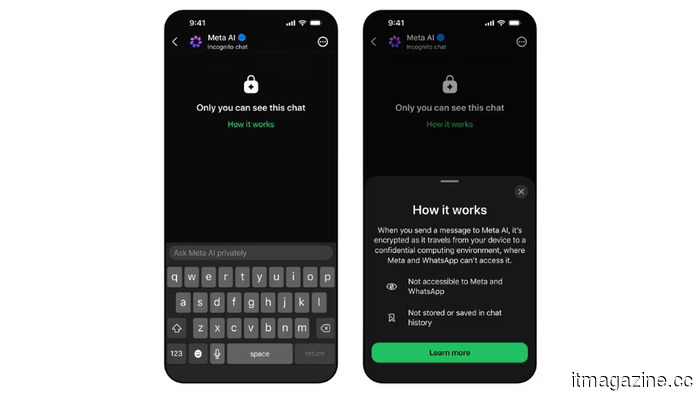 Meta introduces Incognito Chat on WhatsApp, its first AI feature that the company claims even it cannot access.