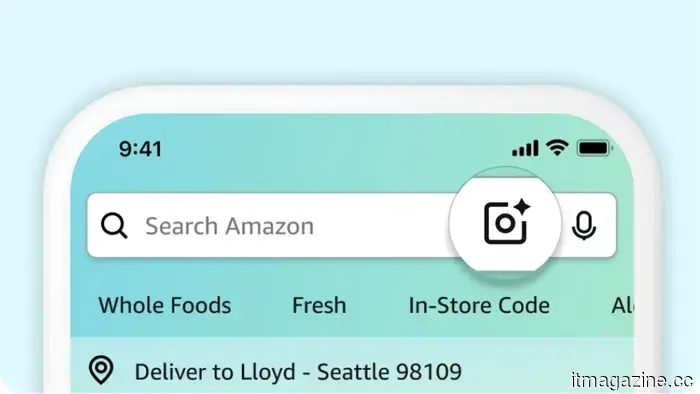 Amazon's newest visual search update incorporates Lens Live and the Circle feature into your app's search functionality.