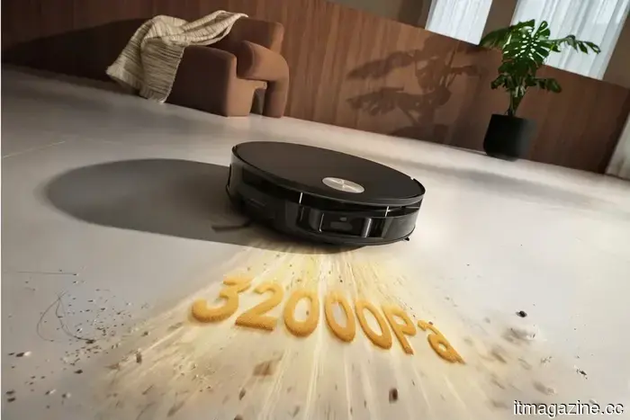 Nuovo robot aspirapolvere spazza in modo innovativo