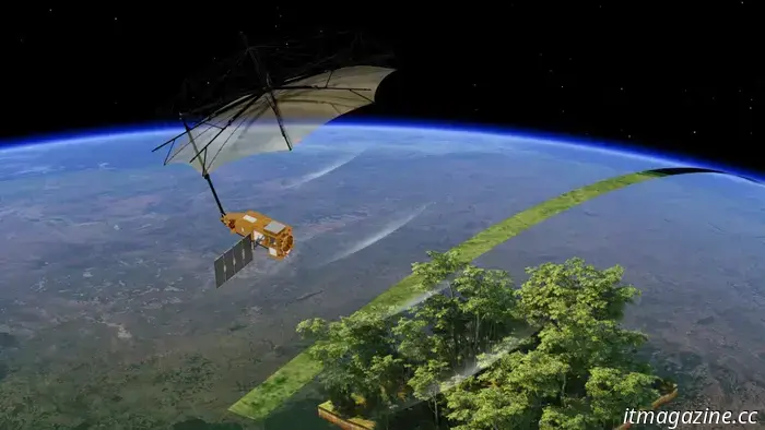 L'ombrello radar gigante si lancia nello spazio in missione per trasformare la scienza del clima