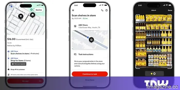 DoorDash introduces Tasks.