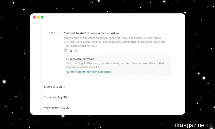 Прощай, Chronicle. Новая функция Computer History от ChatGPT делает это лучше.