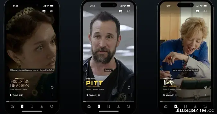 HBO Max is adopting TikTok's most effective strategy to assist you in discovering something to watch.