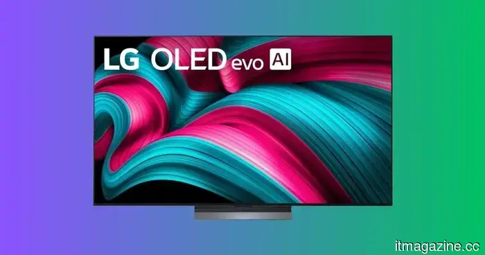 The LG C5 OLED evo is now priced at $1,399 after a $1,300 discount, and no other option at this price offers comparable picture quality.