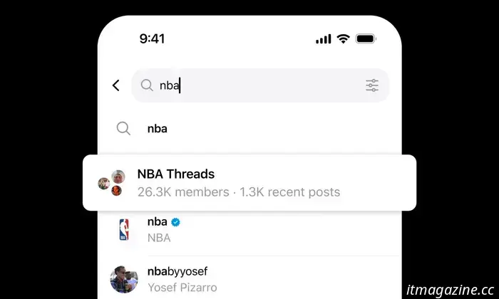 Threads di Meta punta ancora di più sulle Community, insieme al badge "Champion" e alle etichette del profilo.