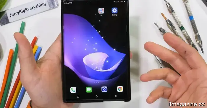 This discontinued LG Rollable phone makes current designs appear outdated.