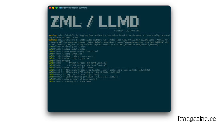 ZML's complimentary AI server operates on any leading chip.