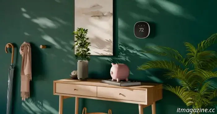 El asequible termostato inteligente Ecobee Essential ya está disponible tras su debut en CES 2025