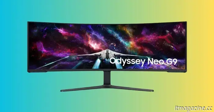 Samsung's enormous Odyssey Neo G9 has recently received a significant price reduction.