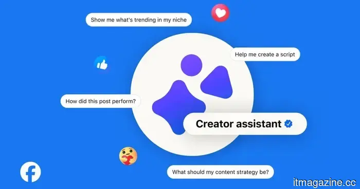 Facebook's latest AI Creator Assistant aims to serve as your personal content strategist.