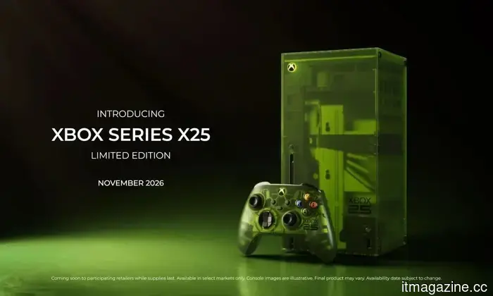 Xbox is marking its 25th anniversary by adorning your console with a touch of nostalgia.