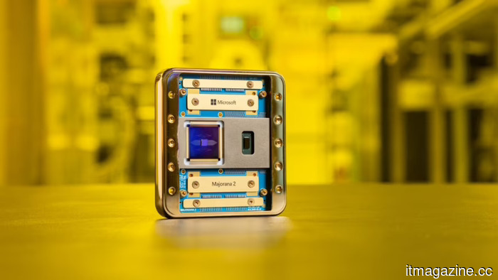 Microsoft's Majorana 2 quantum chip boasts a reliability improvement of 1,000 times and aims for a 2029 launch.