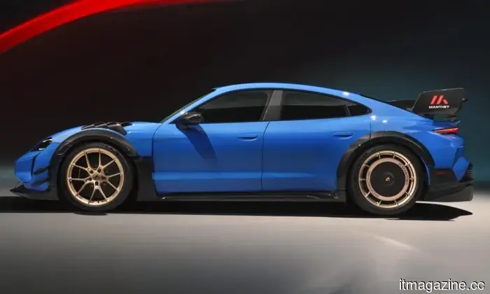 The 2027 Taycan from Porsche will feature virtual E-Shift gears connected to actual paddle shifters.