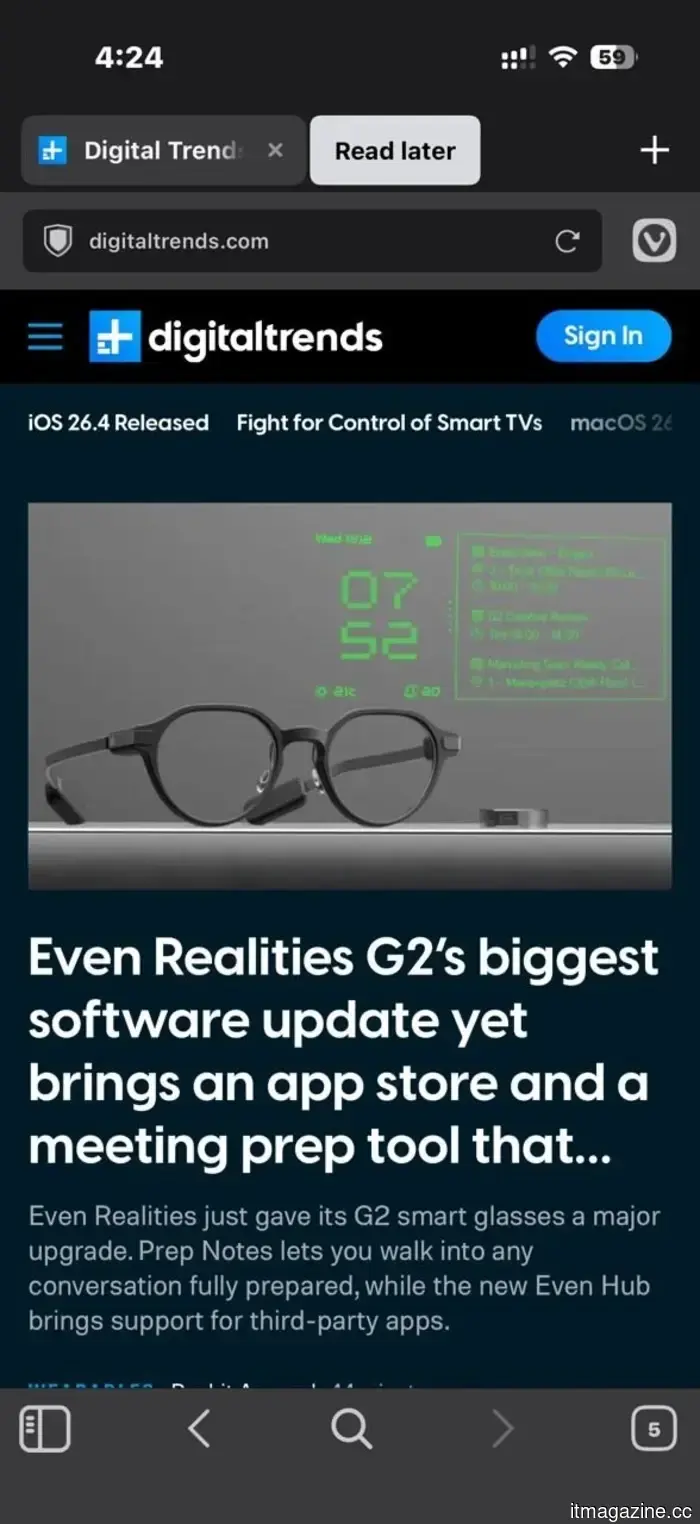 The tab stacks in the Vivaldi browser are a fantastic feature that I wish were available in Chrome and Safari.