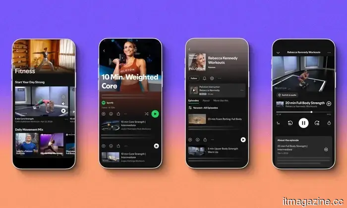 Spotify aims to serve as your fitness coach by offering guided workout sessions.