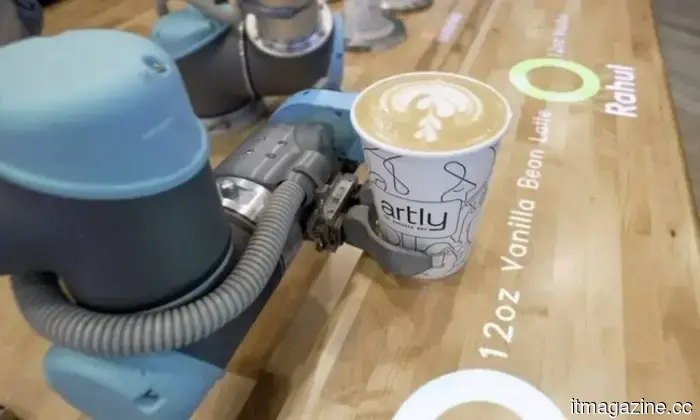 A compassionate robot has recently achieved a silver medal at one of the largest flower exhibitions in the world.
