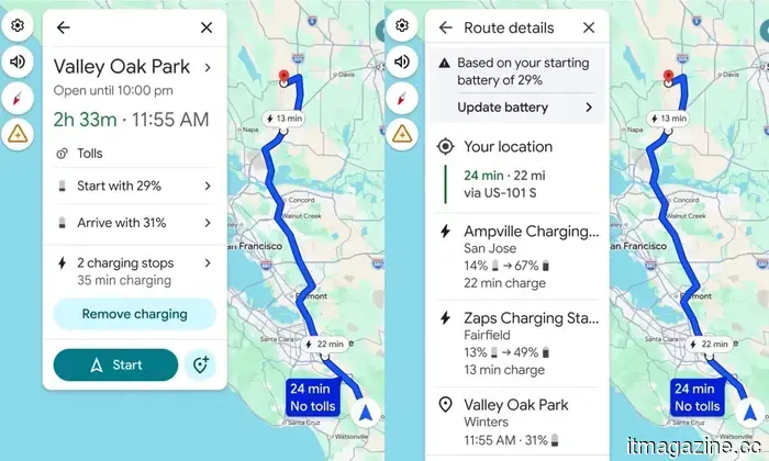 Your Android Auto is now capable of optimizing EV journeys by incorporating AI-driven charging stop recommendations.