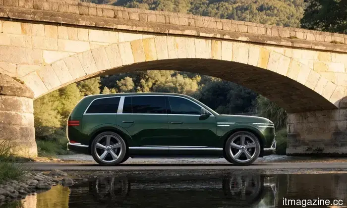 Genesis unveiled its flagship electric SUV, equipping it with greater power than the Ferrari Amalfi.