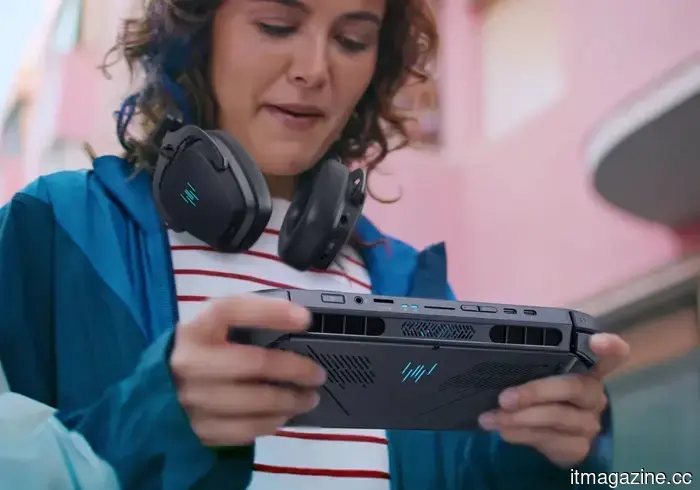 Acer presenta el handheld para juegos Predator Atlas 8 con ventiladores de metal. Esperemos que no cueste una fortuna.
