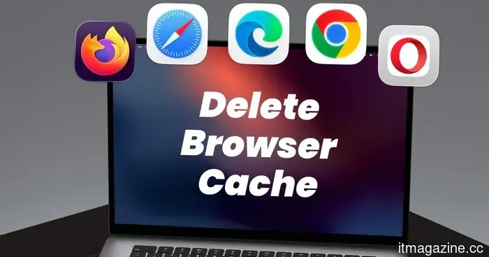 How to clear your browser cache in Chrome, Edge, Firefox, Safari, or Opera.
