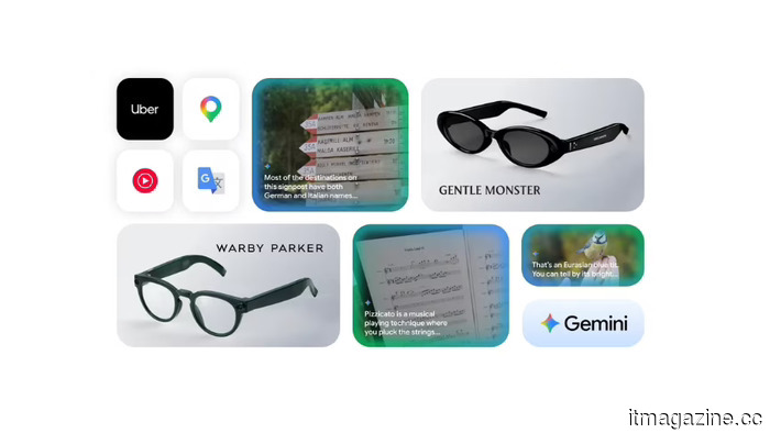 Google анонсирует умные очки на базе Gemini на I/O 2026