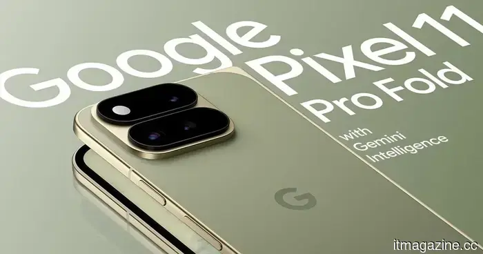 Il Pixel 11 Pro Fold di Google potrebbe offrire specifiche del Galaxy Z Fold8 Ultra a 200 dollari in meno.
