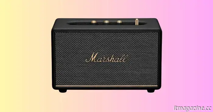L'altoparlante domestico Acton III di Marshall è scontato del 40% e si adatta bene a qualsiasi stanza.