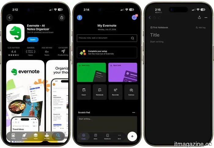 The top note-taking applications for iOS and Android.